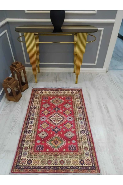 Eski Model Klasik Desenli Kaymaz Taban Yıkanabilir Leke Tutmaz Dot Taban Halı Drk8036-6 KIRMIZI 100 X 300