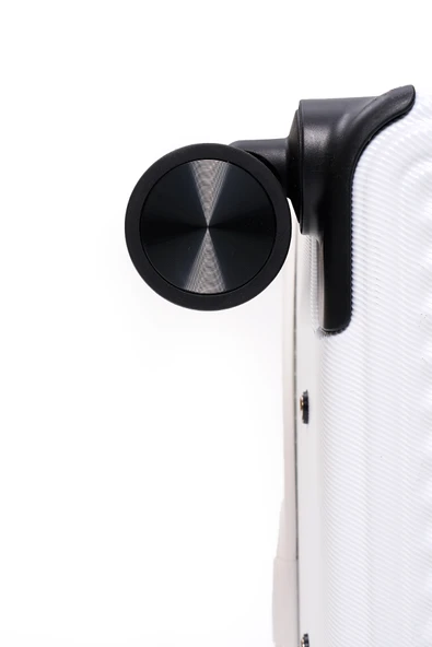 Elatae Vouge Exclusive Orta Boy Ultra Strong Valiz Beyaz V10737 - Resim 7