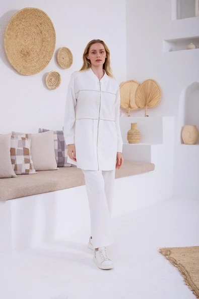 DANTEL DETAYLI FERMUARLI TAKIM - 2