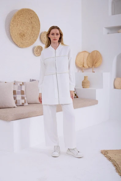 DANTEL DETAYLI FERMUARLI TAKIM - 3