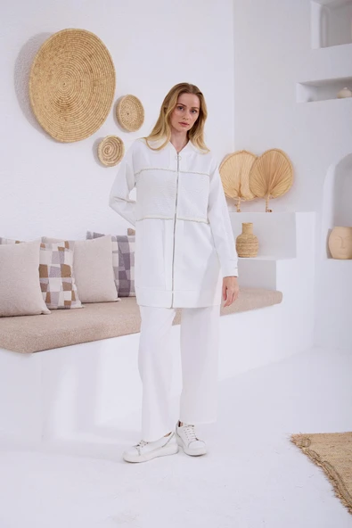 DANTEL DETAYLI FERMUARLI TAKIM