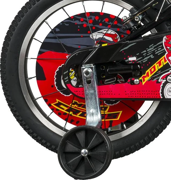 Rival Ranger 16 Jant Bisiklet-bisiklet-4-7 Yaş Çocuk Bisikleti-Zil-Ayna- Arka Sepet Hediyeli-KIRMIZI - 5