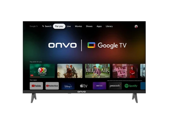 Onvo 32OVF9000H HD 32'' 82 Ekran Uydu Alıcılı Google Smart LED TV