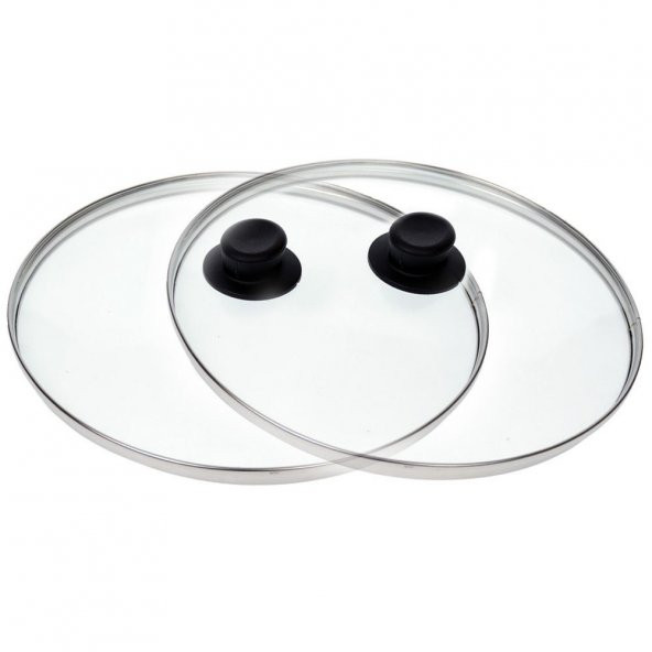Bütün Tencerelere Uygun Cam Tencere Kapağı 30 cm(1ADET HEDİYEMİZ) KG0017994