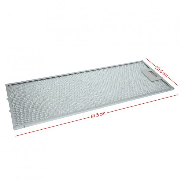 Davlumbaz İçin Tel Filtre 515x205 mm - Resim 2