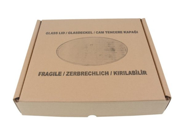 Tüm Tencere ve Tavalara Uygun Kaliteli Cam Kapak 18 cm - Resim 4