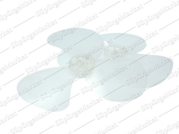 ALF 2 ADET VANTİLATÖR PERVANESİ + 2 ADET SIKMA SOMUNU HEDİYELİ KG0016158+KG0015511 - 2