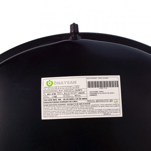 Kombi Genleşme Tankı 6lt 3/8 - Demirdöküm Kalisto, Vinto, Milenyum, Aden - 2
