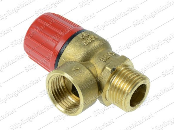 Kombi Emniyet Ventili 1/2 Dış Dişli - ECA - 2