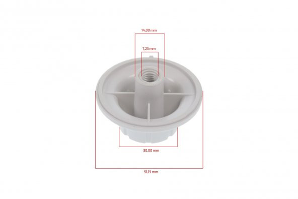 Ufo & Alf Vantilatör Pervanesi Sıkma Somunu - Resim 3