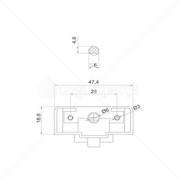 2 Fonksiyonlu Fırın Komutatörü Program Seçici - 4 Bacak - Resim 4