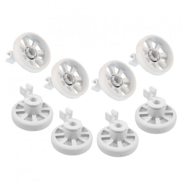 Arçelik - Beko - Altus Bulaşık Makinesi Alt Sepet Tekerleği - 8li  KG0008937 ürün görseli 1