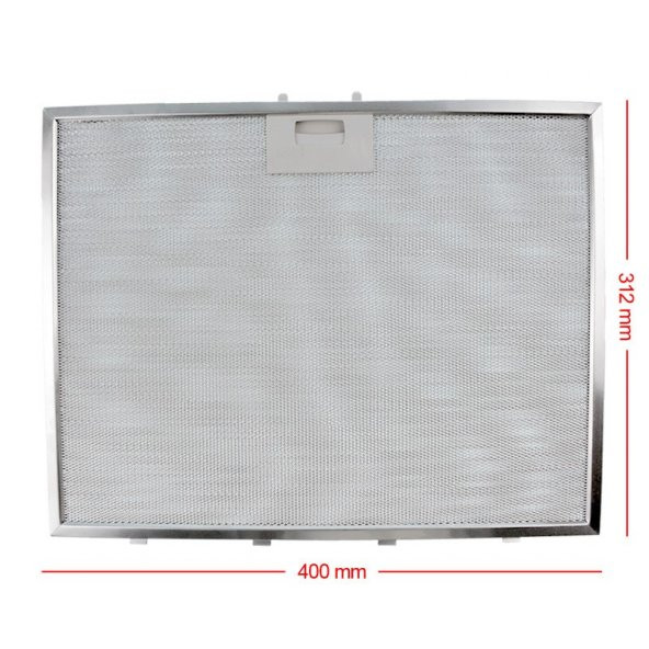 Aspiratör & Davlumbaz Tel Filtresi 400x312mm - 4 Tırnaklı - 3