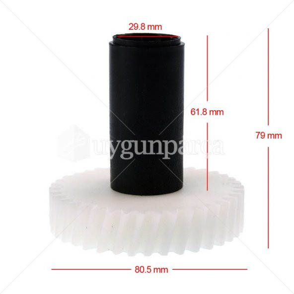 Bir Çok Marka ve Modele Uyumlu Kıyma Makinesi Dişlisi ürün görseli 1