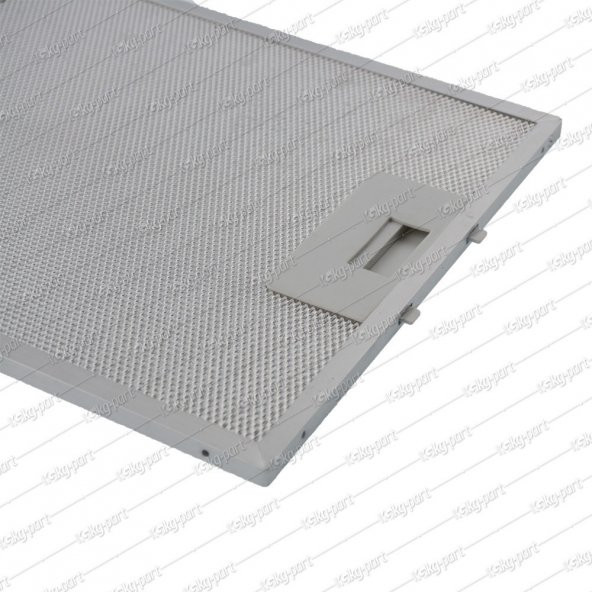 Davlumbaz & Aspiratör Metal Filtre 24.8 x 22.2 cm - Resim 3