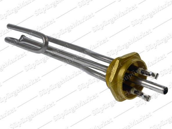 Kafalı Kazan Rezistansı 1-1/2 inç 220V-2500W 26.5cm - 2
