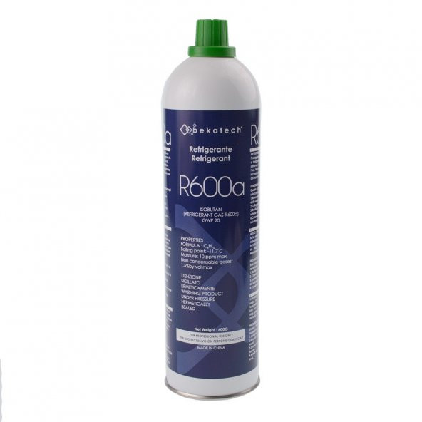 R600A Buzdolabı Soğutma Gazı - 400Gr. - 1