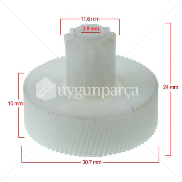 Moulinex Modellerine Uygun Blender & Mutfak Robotu İnce Dişlisi