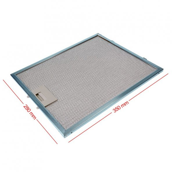 Universal Aspiratör & Davlumbaz Tel Filtresi 28.00 x 35.00 cm