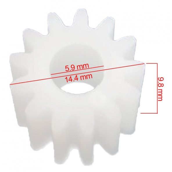 Group King Sarex Blender Motor Dişlisi - 2