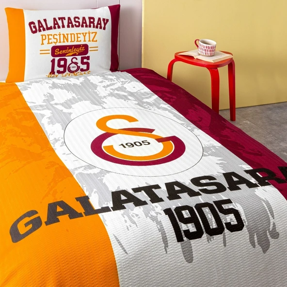 TAÇ GALATASARAY SOCCER TEK KİŞİLİK PİKE TAKIMI LİSANSLI - 2