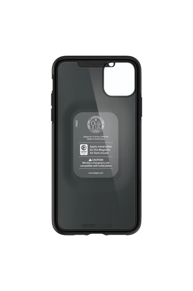 Spigen Apple iPhone 11 Pro Kılıf Thin Fit 360 Koruma Black (Cam Ekran Koruyuculu) - 077CS27248 - 4