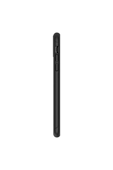 Spigen Apple iPhone 11 Pro Kılıf Thin Fit 360 Koruma Black (Cam Ekran Koruyuculu) - 077CS27248 - 5