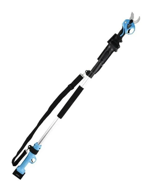 Suca SC 8611 + 5808 Uzatma Aparatlı Akülü Budama Makası ve Testere - 6