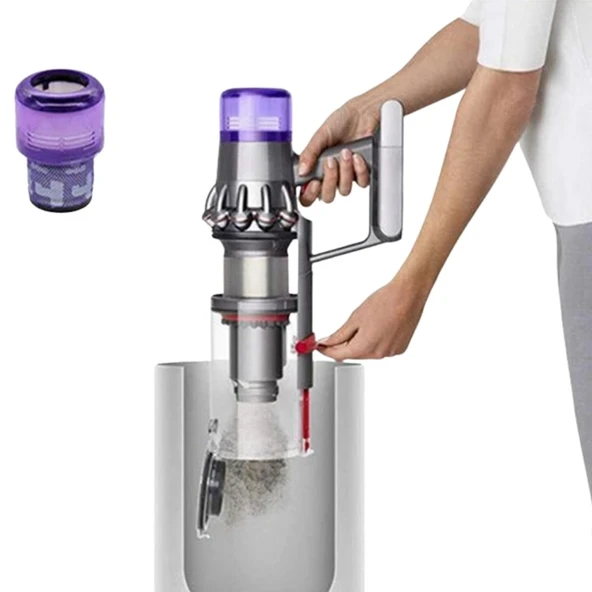 SV14 / V11 Dik Süpürge Filtresi, Dyson ile Uyumlu - Resim 3