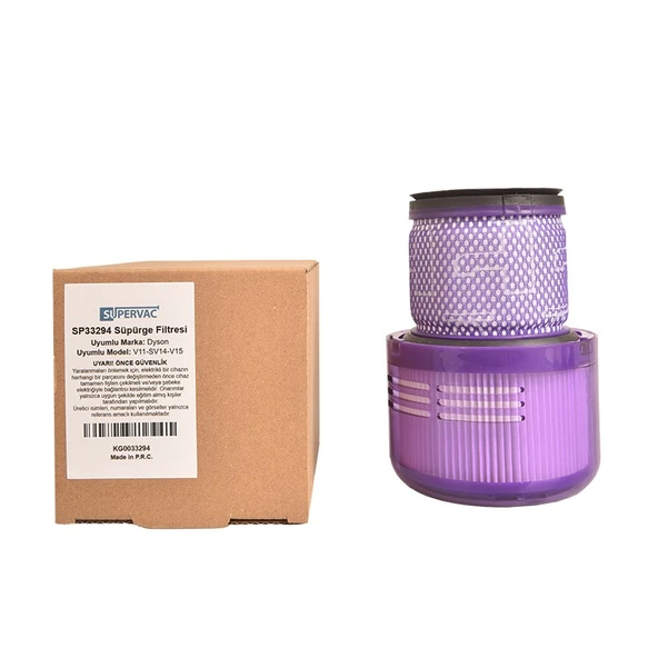 SV14 / V11 Dik Süpürge Filtresi, Dyson ile Uyumlu ürün görseli 1