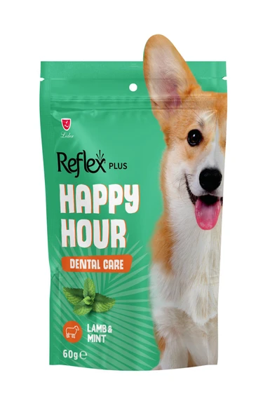 Reflex Plus Happy Hour Ağız ve Diş Sağlığı Destekleyici Köpek Ödül Maması 60 gr ürün görseli 1