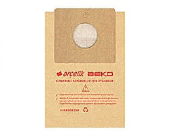 ARÇELİK S 6660 T Kağıt Süpürge Toz Torbaslı 10lu