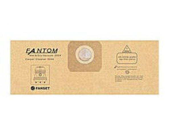 FANTOM Jumbo CC 5600 Kağıt Süpürge Toz Torbası 10lu ürün görseli 1