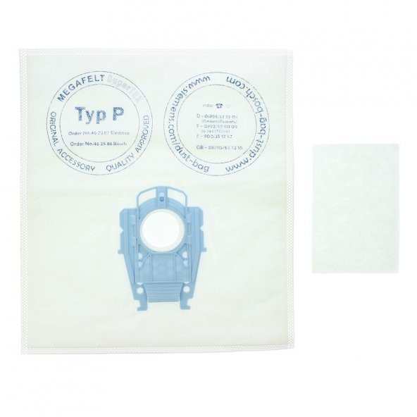 Siemens Type P Kumaş Toz Torbası 8 Adet / KG0002476 - 1