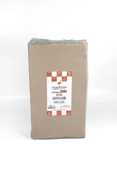 956 Süper Beyaz Seramik Çamuru Vakumlu - 20 KG
