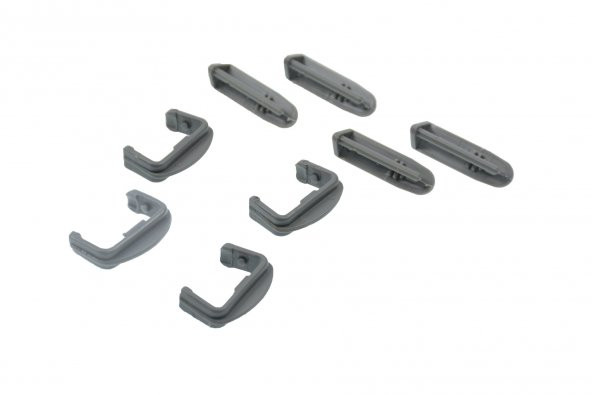 Arçelik Altus Bulaşık Makinesi 8li Ön-arka Ray Kapağı Seti ürün görseli 1