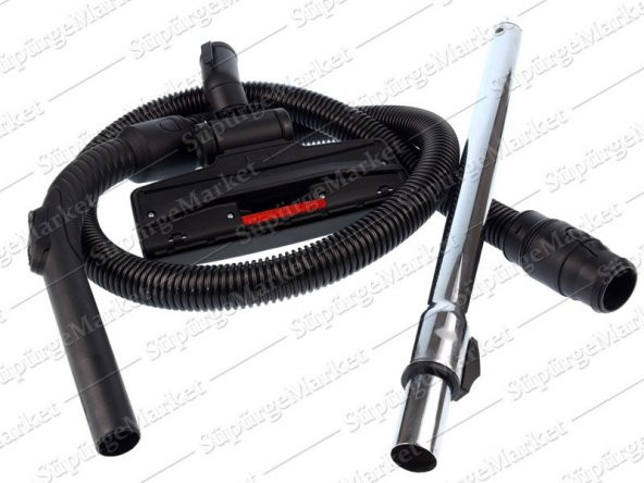 Bora 4000 Uyumlu Kilitli Hortum, Emici, Teleskopik Boru Seti - 2