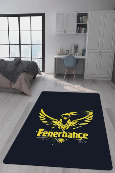 Kaymaz Taban Makinada Yıkanabilir Dijital Baskı Modern Desenli Genç Odası ve Çocuk Odası Halısı Dot Taban Halı RENKLİ 100 X 300