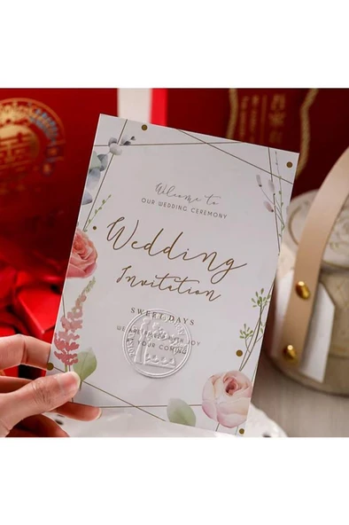 Soğuk Mühür Kabartma Damga Çelik Baskı Presi Rosegold Renk - Resim 9