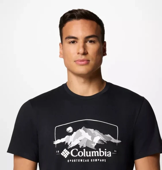 Columbia CSC M Brush With Nature SS Tee Erkek Kısa Kollu Tişört CS0411 - Resim 3