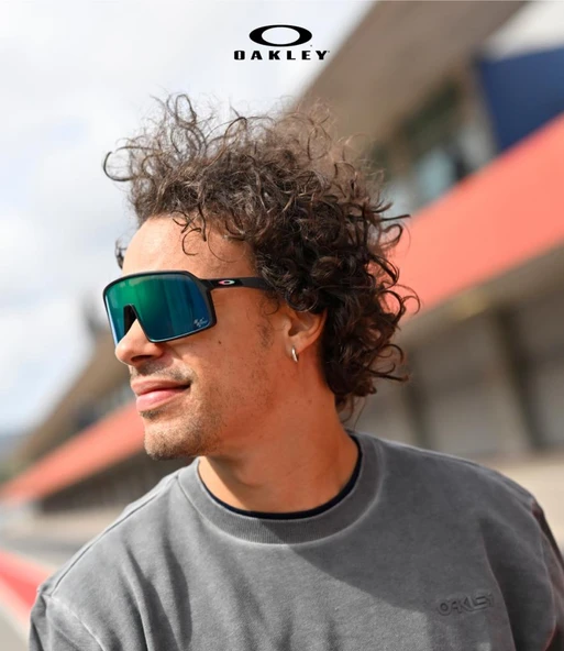 Oakley Sutro Güneş Gözlüğü 9406C1 Matte Cyan/Blue Colorshift Prizm Road - 10