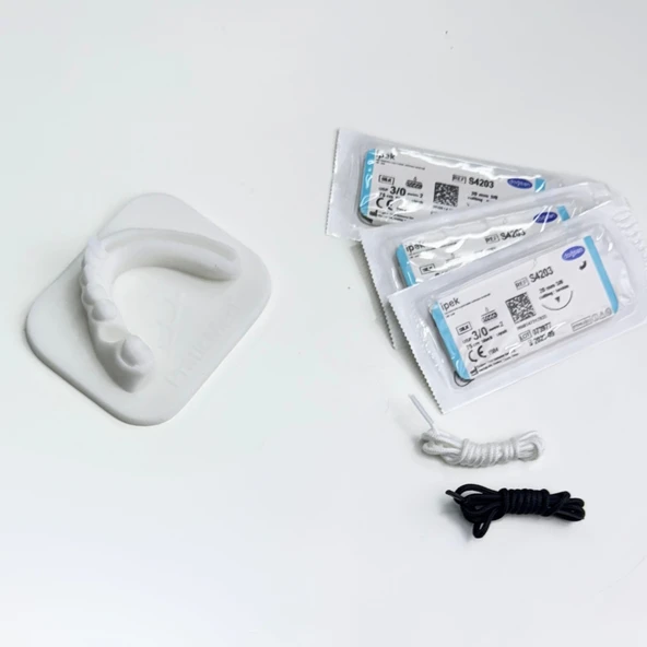 Diş Hekimliği Dikiş Flep Kapama Eko Eğitim Pedi - PraticMed - 10