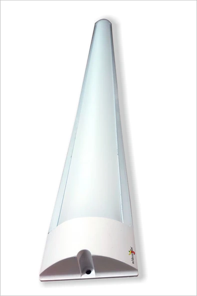 Uzun Dar 120 cm Led li Fluoresant Parlak Beyaz Işıklı Mutfak Dolap Altı Tavan Yer Aydınlatma Lambası