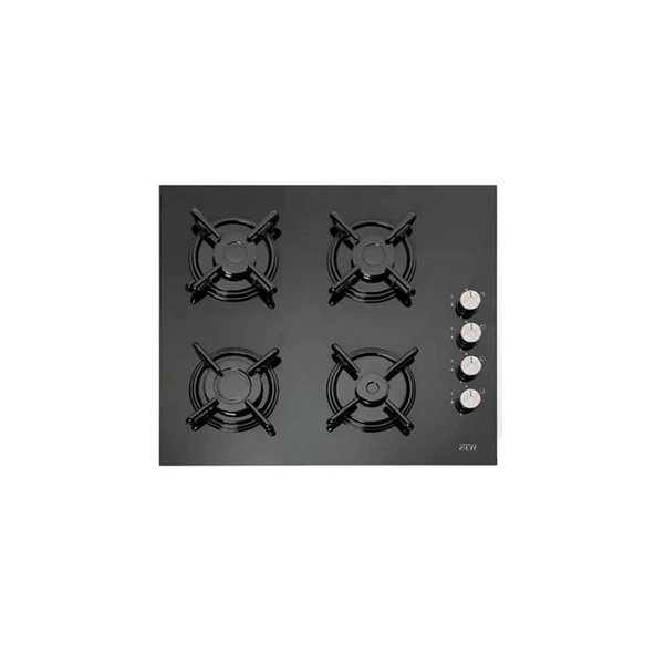 Çetintaş Airfrey 5234 E - 848 CAT - D 55231 Siyah Cam Ankastre Set - Resim 4