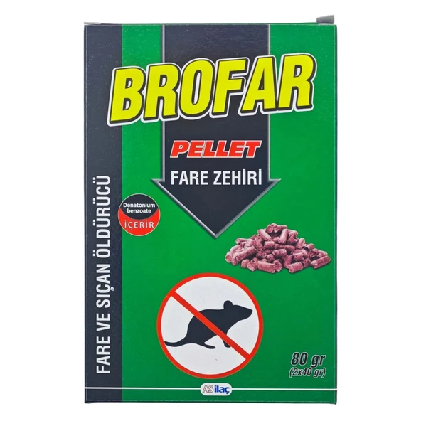 BROFAR PELLET FARE ZEHIRI 80 GR