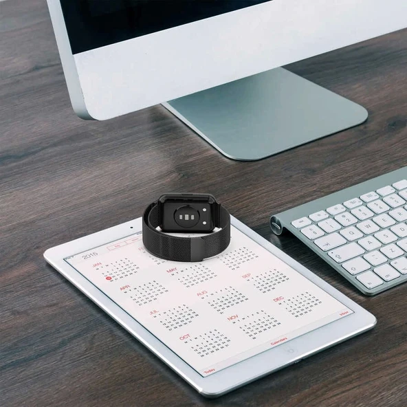 Huawei Watch Fit 2 KRD-01 Metal Kordon - Resim 4