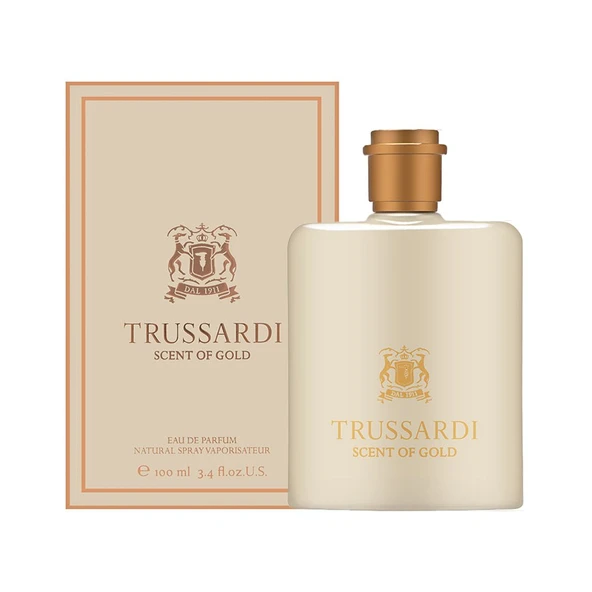 Trussardi Scent Of Gold Edp 100 Ml kadın ve erkek parfüm - Resim 3