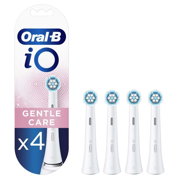 Oral-B iO Gentle Care Diş Fırçası Yedek Başlığı Beyaz 4'lü - 2