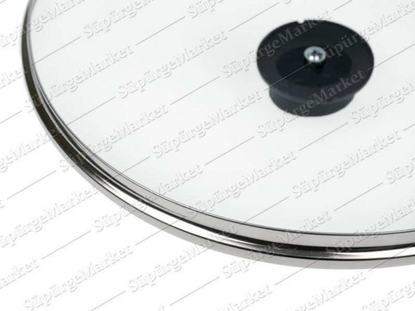 Bütün Tencerelere Uygun Cam Tencere Kapağı 16cm - 3