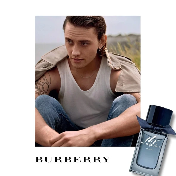 Burberry Mr. Burberry Indigo EDT 100 ml Erkek Parfüm - 2